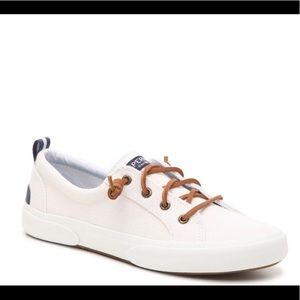 NEW Sperry Pier Wave Slip On Sneakers in White
